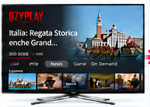 OzyPlay branded TV service